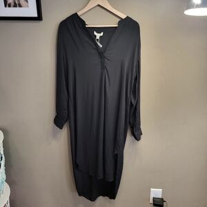 Black Alex&Lili shirt dress NWT, M